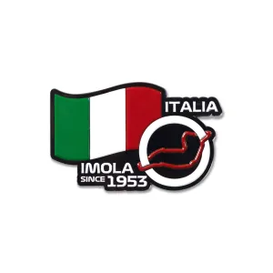 Imola Circuit Italy Flag Multicolor Pin