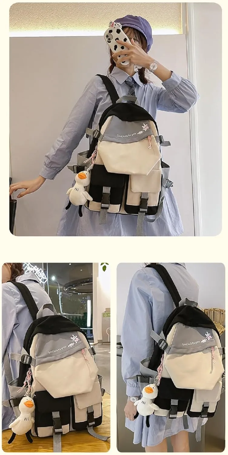 ISaikoy Anime Fruit Basket Backpack Kyo Soma Tohru Yuki Bookbag Daypack School Bag Shoulder Bag 2