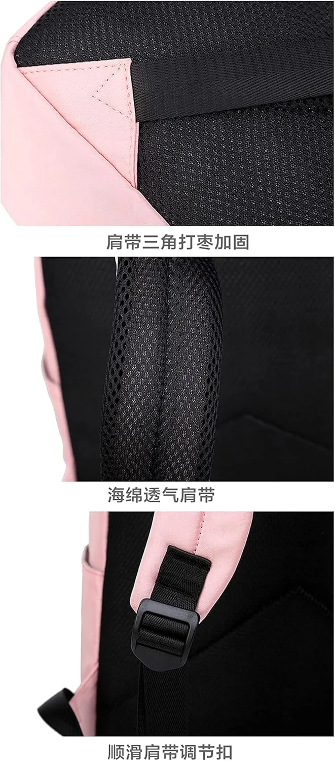 ISaikoy Anime Kill la Kill Backpack Ryuko Matoi Shoulder Bag Bookbag Student School Bag Daypack Satchel D10