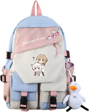 ISaikoy Anime ONIMAI I'm Now Your Sister Backpack Bookbag Daypack School Bag Shoulder Bag 20