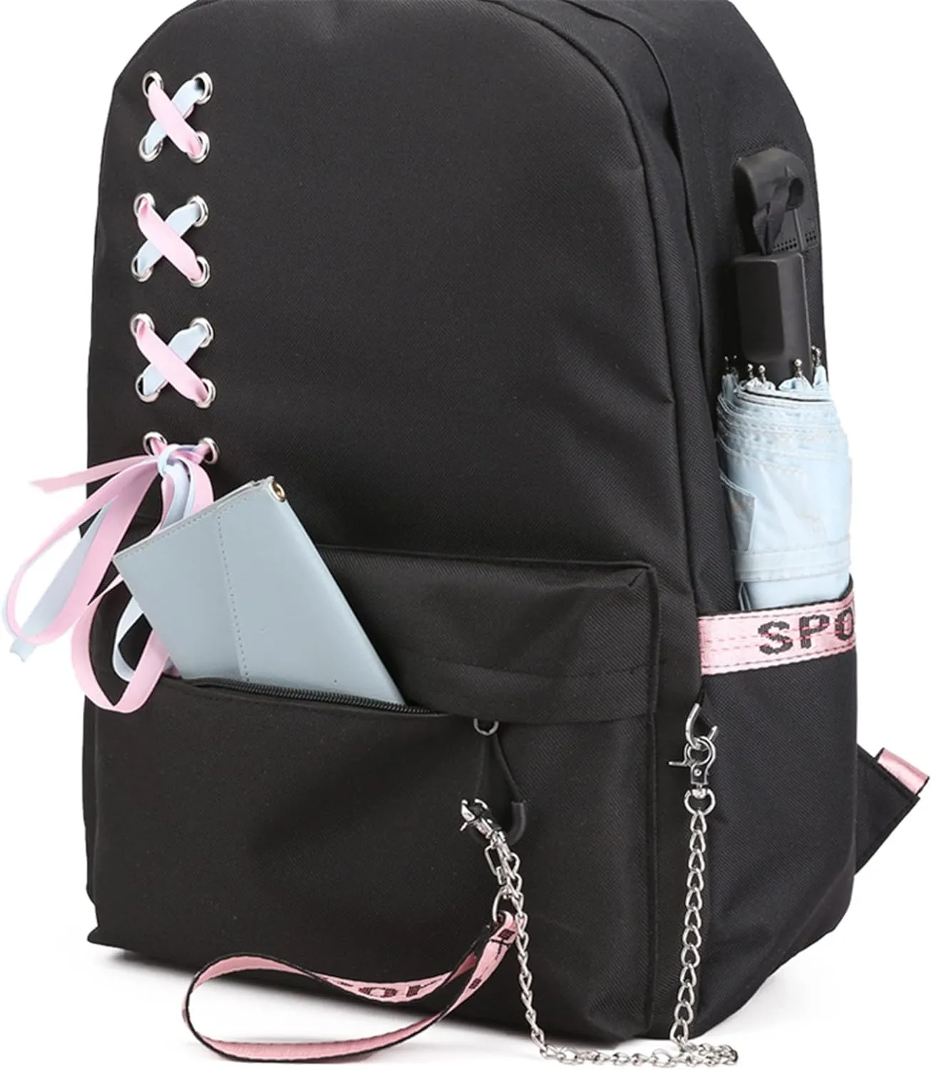ISaikoy Anime Re:Zero kara Hajimeru Isekai Seikatsu Backpack Shoulder Bag Bookbag Student School Bag Daypack Satchel 1