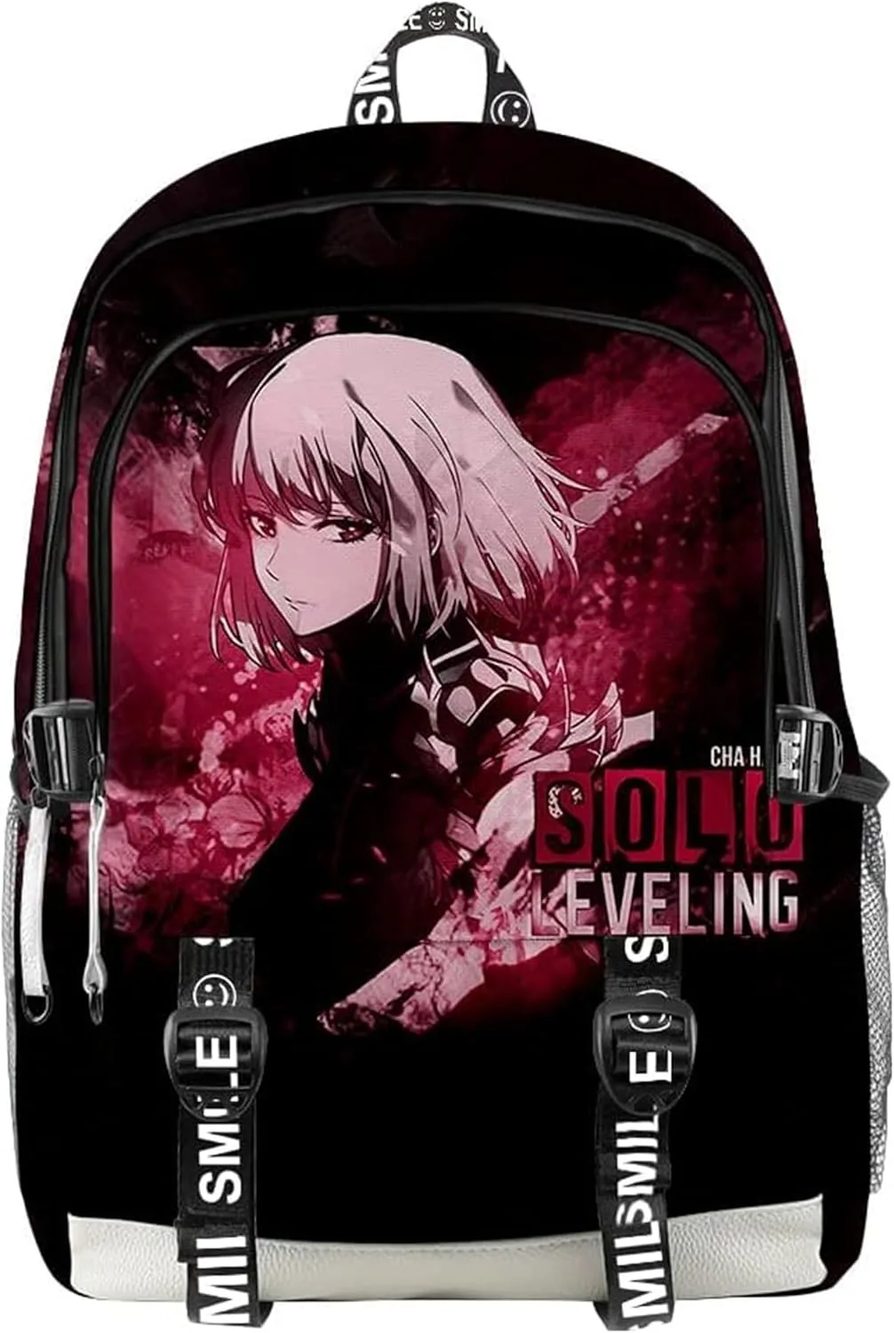 ISaikoy Anime Solo Leveling Backpack Daypack Laptop Bag 3D Printing School Bag Bookbag 3