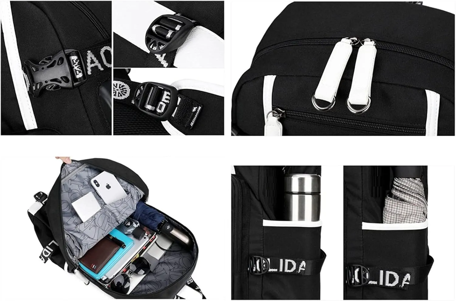 Isaikoy Anime Trigger Happy Havoc Backpack Satchel Bookbag Daypack School Bag Shoulder Bag color34