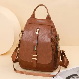 Isla |  Vintage Leather Backpack