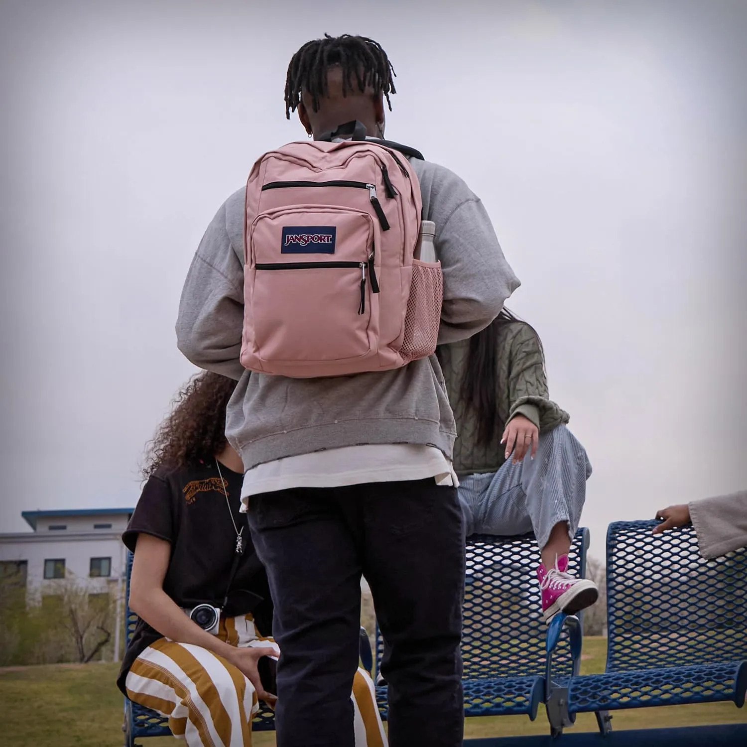 JanSport Laptop Backpack - Computer Bag with 2 Compartments, Ergonomic Shoulder Straps, 15” Laptop Sleeve, Haul Handle - A Bug'S Vibe