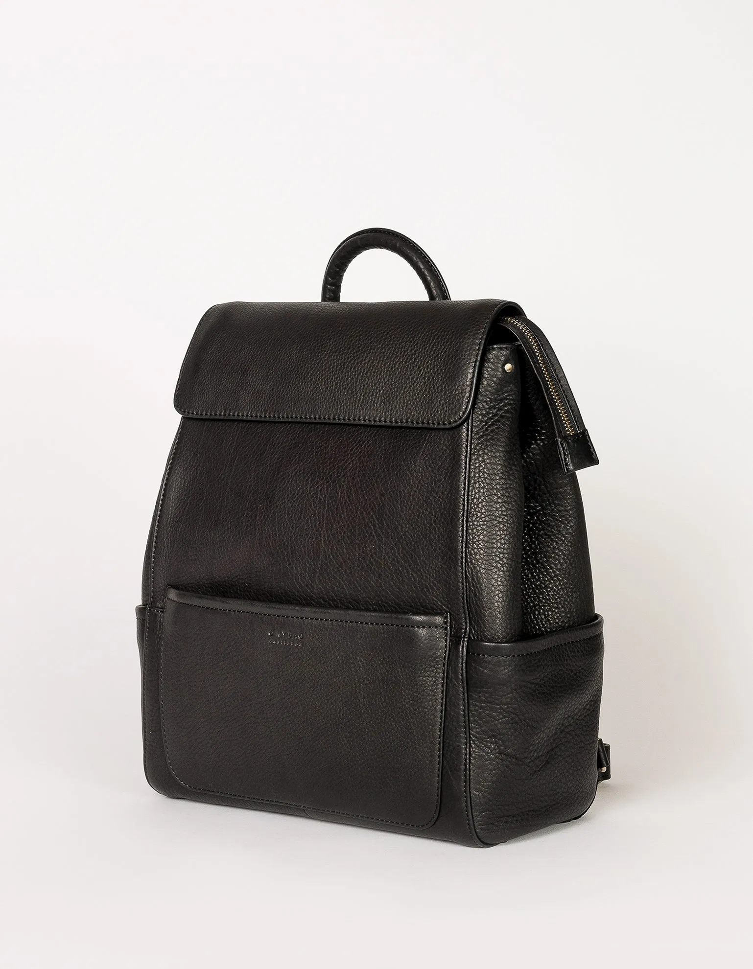 Jean Backpack - Black Soft Grain Leather