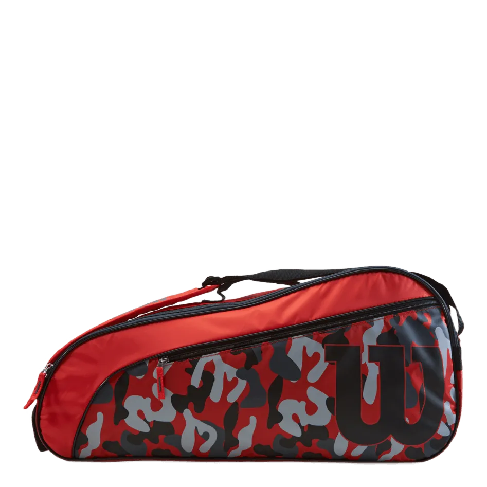 Junior Racketbag Red/grey/black