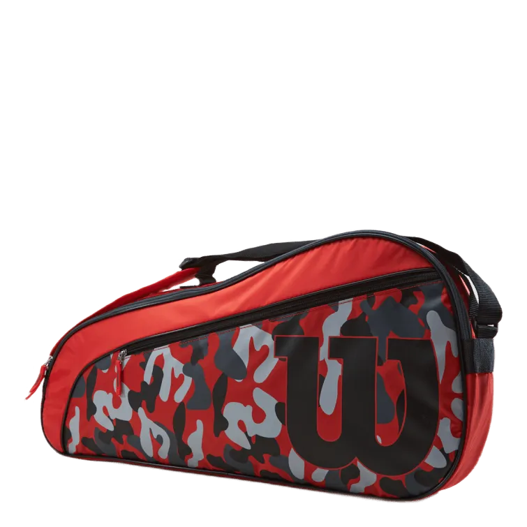Junior Racketbag Red/grey/black