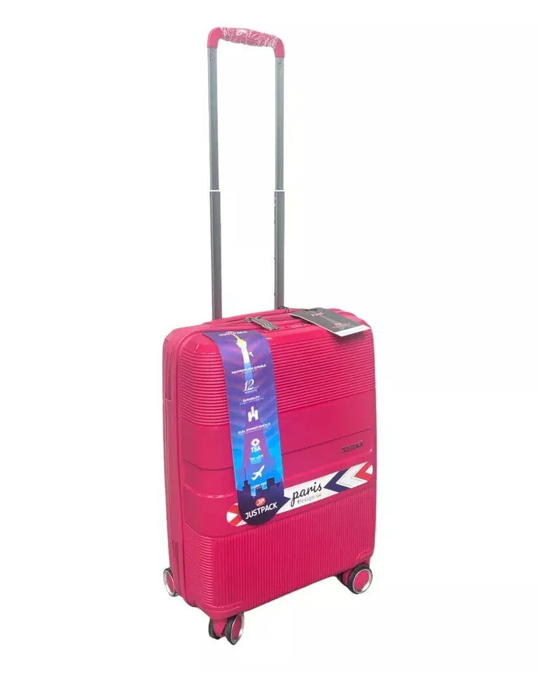 Justpack Pl106-  PP unbreakable 8 wheels Medium Luggage