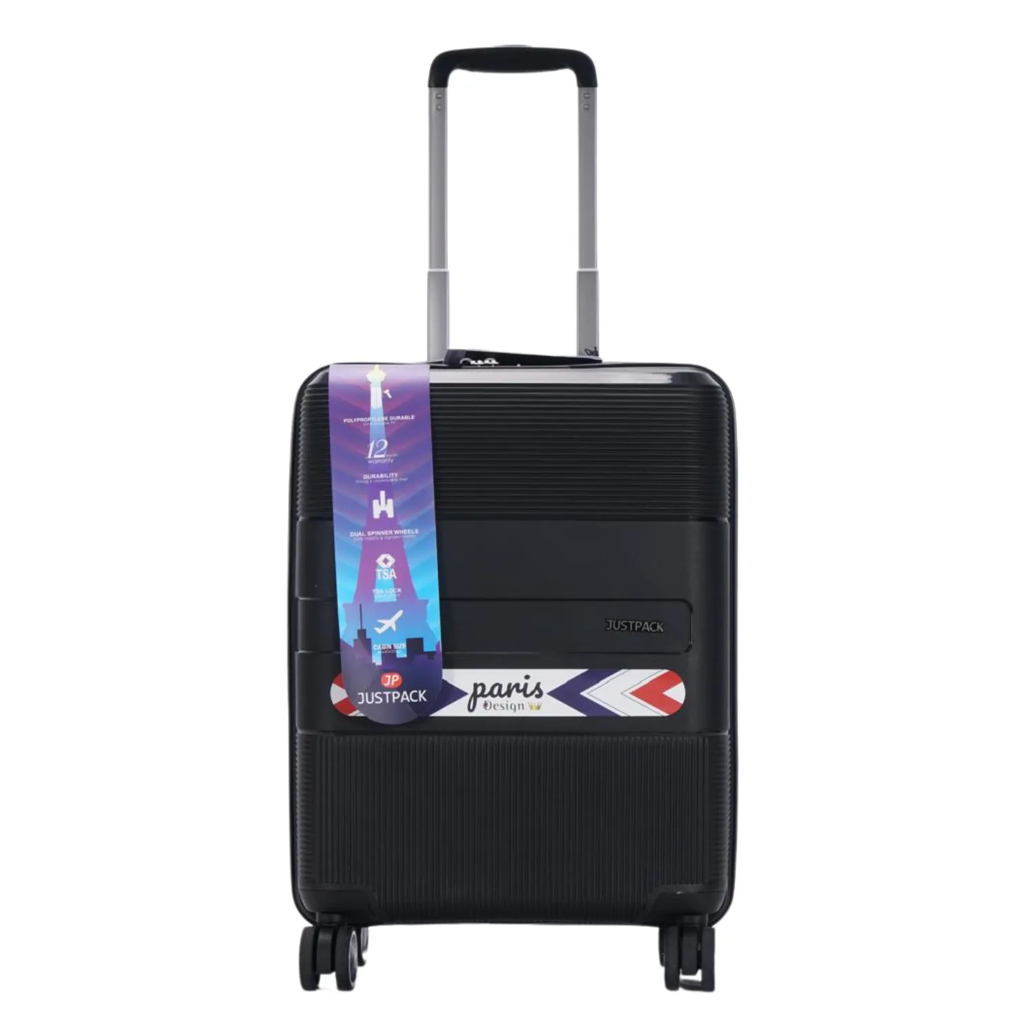 Justpack Pl106-  PP unbreakable 8 wheels Medium Luggage