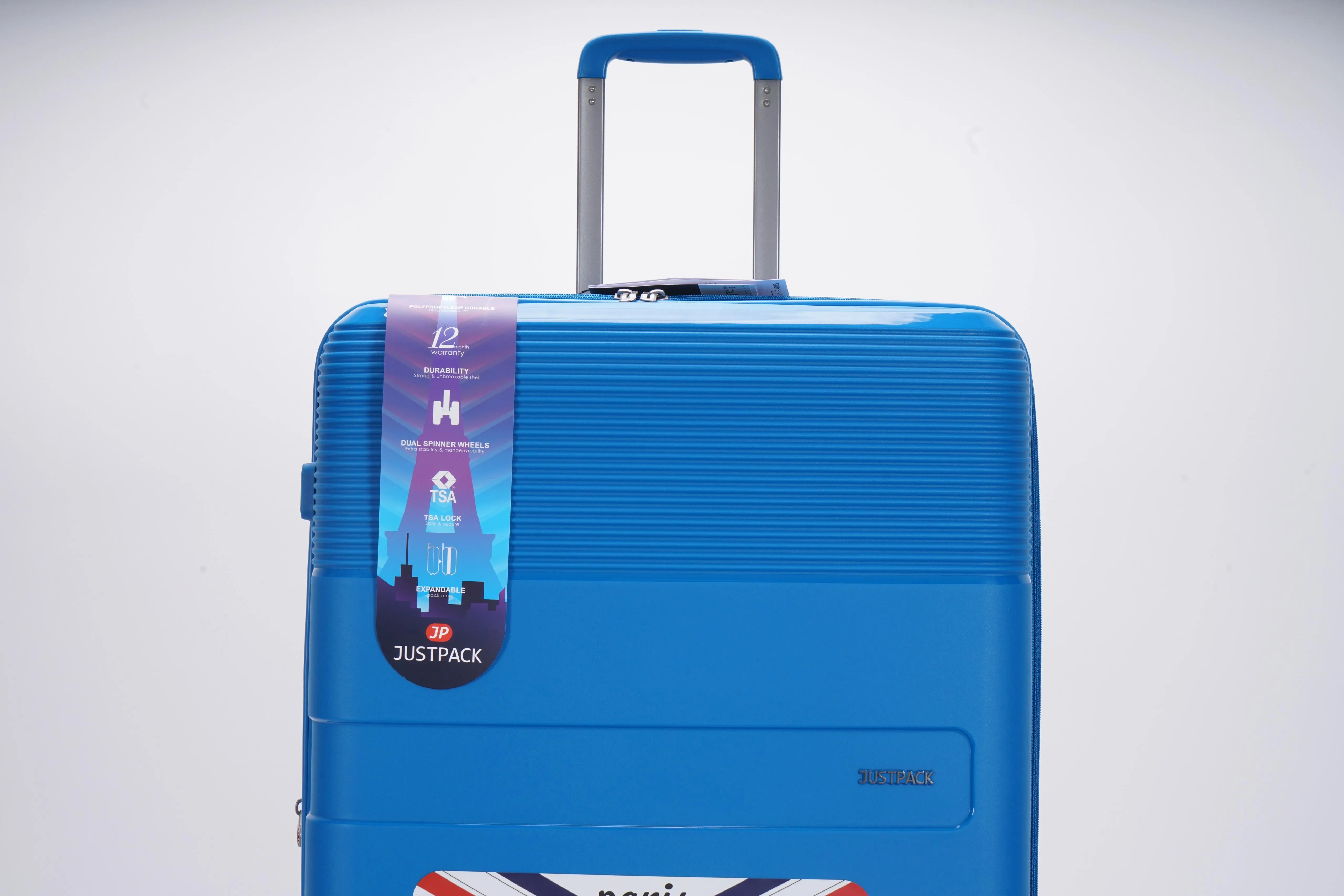 Justpack Pl106-  PP unbreakable 8 wheels Medium Luggage