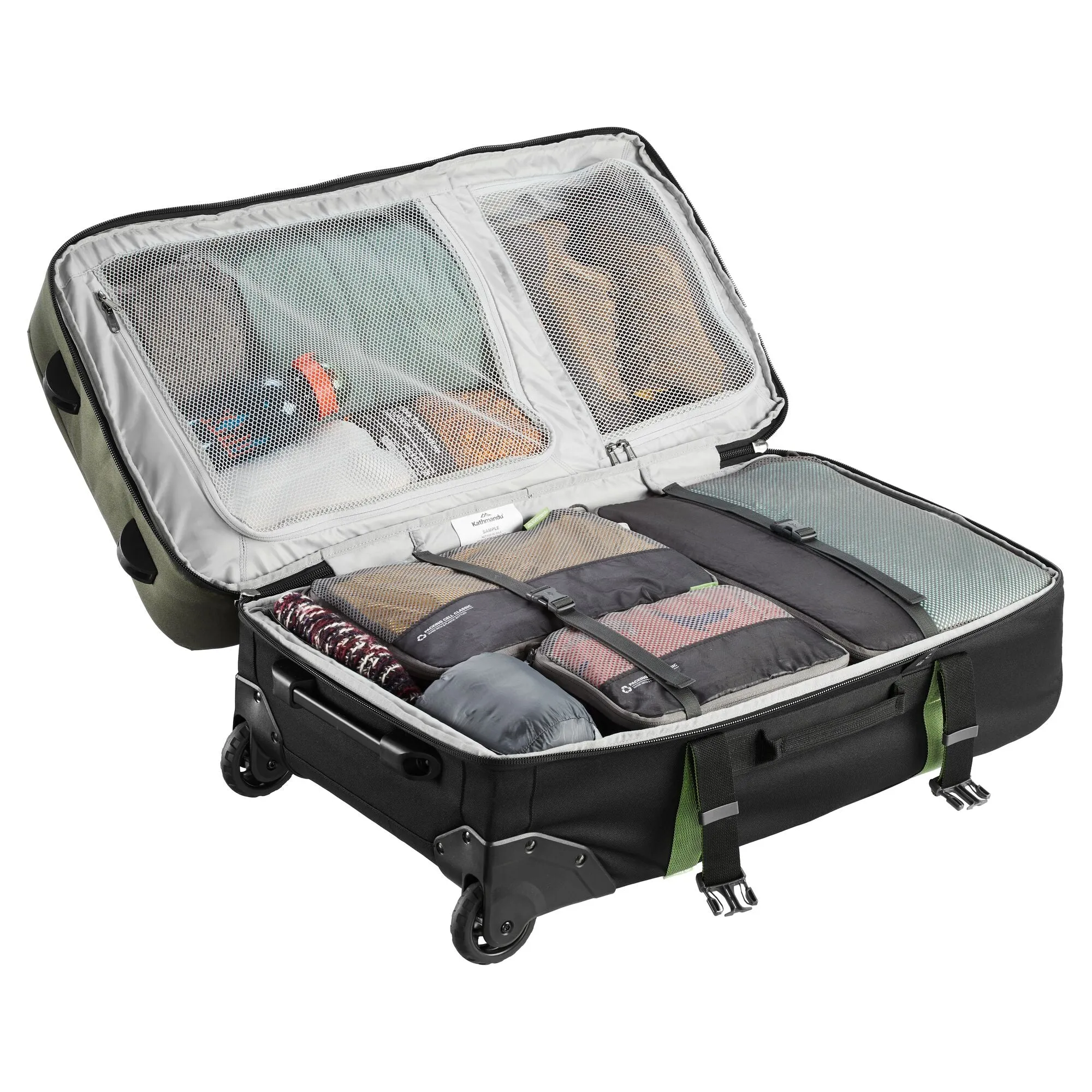 Kathmandu Split Level Trolley V2 100L -Wheel