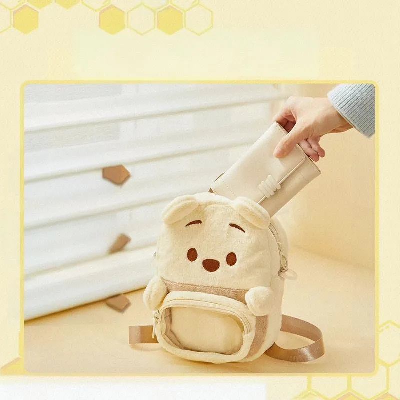 Kawaii Cartoon Plush Bear Doll Backpack