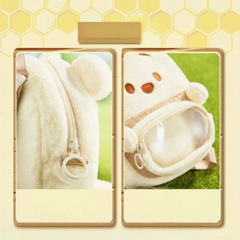 Kawaii Cartoon Plush Bear Doll Backpack