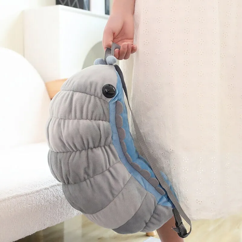 Kawaii Isopod Plush Backpack