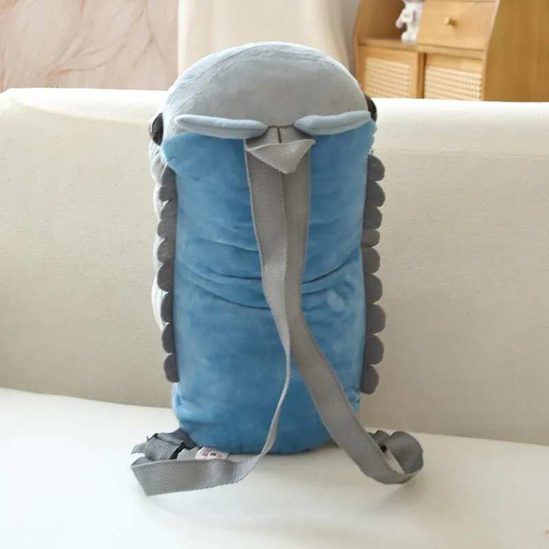 Kawaii Isopod Plush Backpack