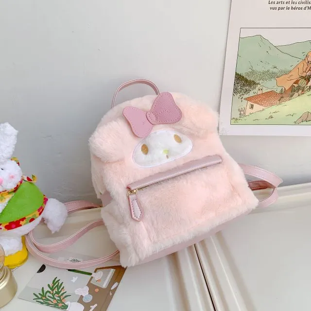 Kawaii Plush Cinnamoroll My Melody Bagpack