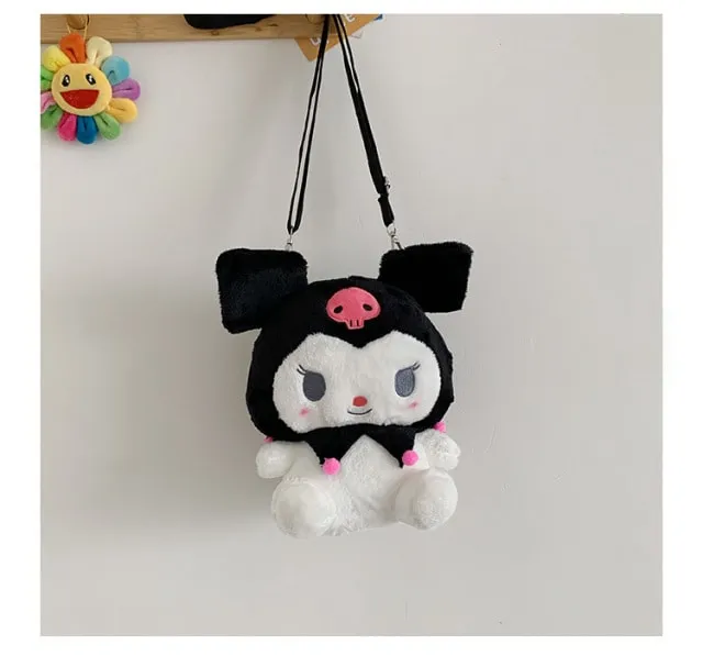 Kawaii Plush Cinnamoroll My Melody Bagpack