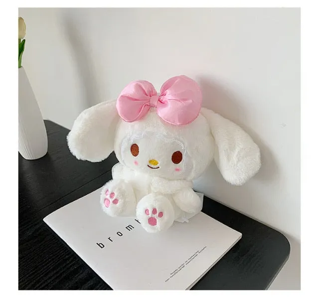 Kawaii Plush Cinnamoroll My Melody Bagpack