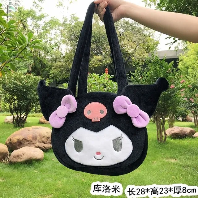 Kawaii Plush Cinnamoroll My Melody Bagpack