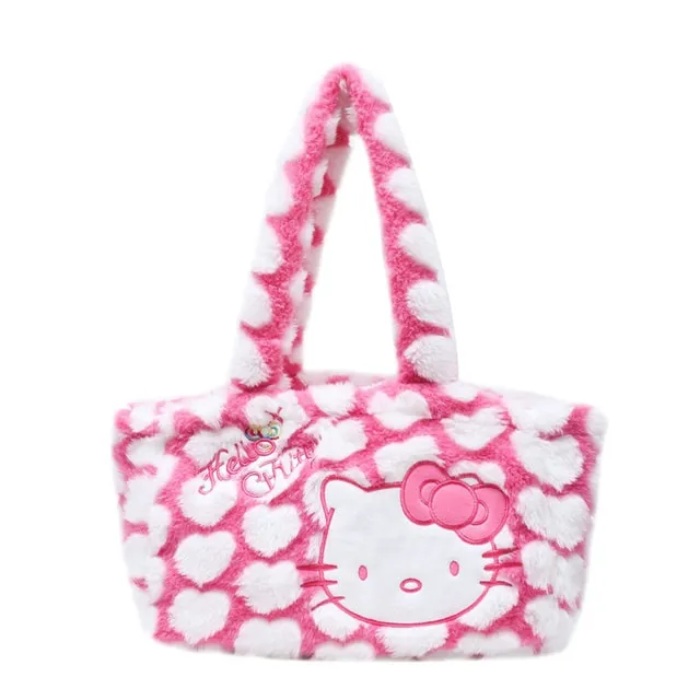 Kawaii Plush Cinnamoroll My Melody Bagpack