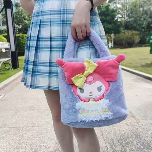 Kawaii Plush Cinnamoroll My Melody Bagpack