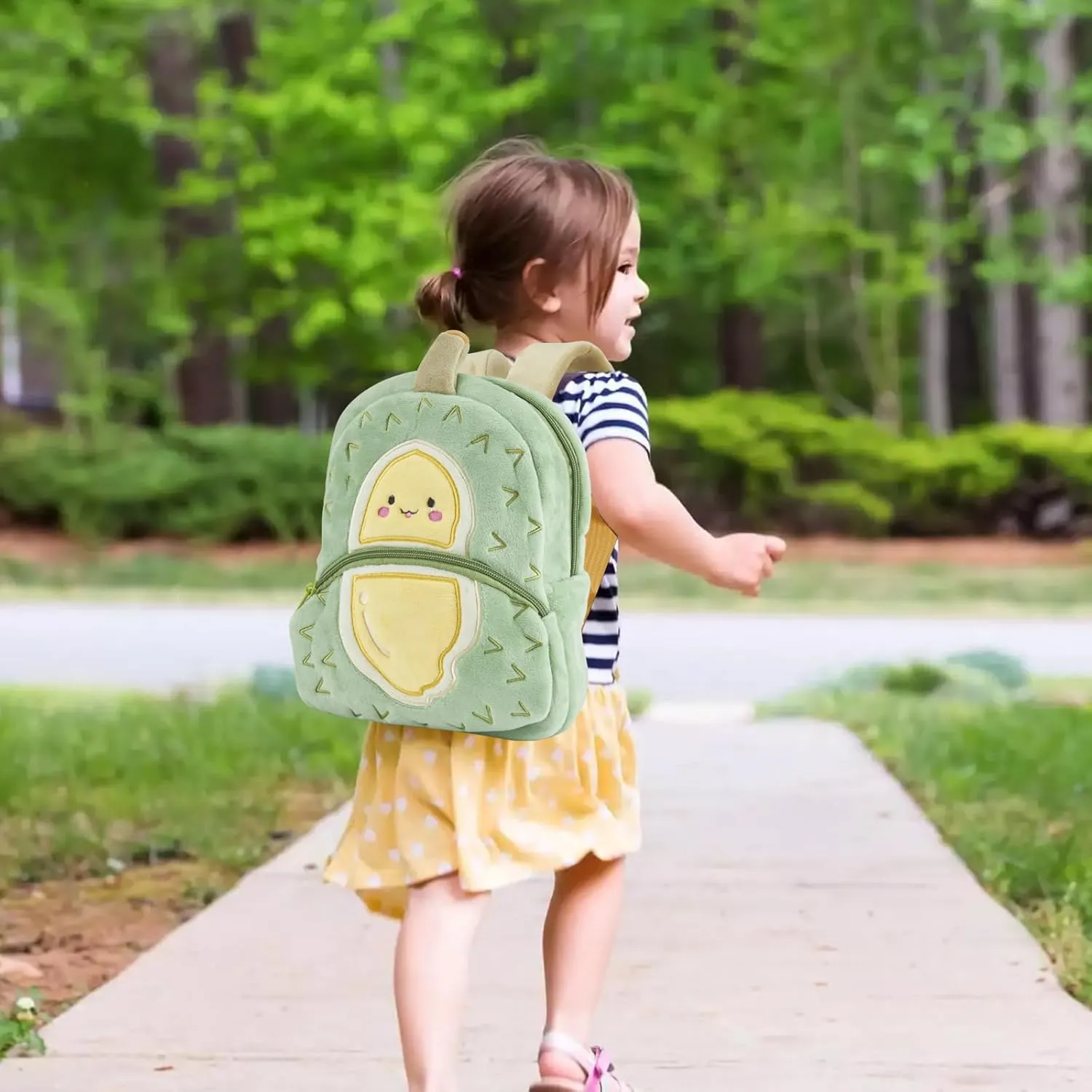 Kids Backpack for Boys Girls, Cute Toddler Backpack Preschool Kindergarten Child Bookbag, Mini Travel Bag for Ages 2-6 Year Old Birthday Gift