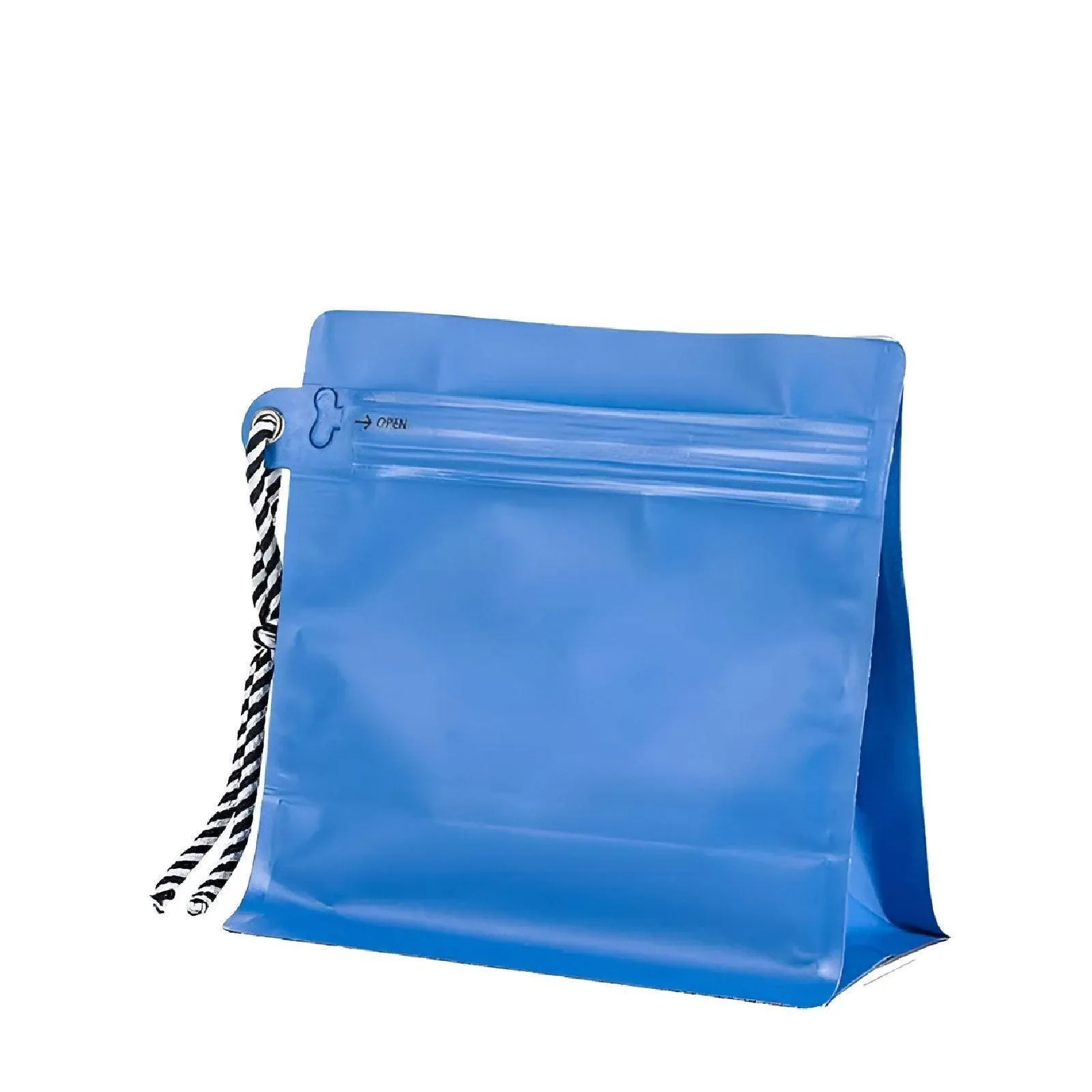 Lanyard Ziplock coffee Bag 6 Colors 20PCS