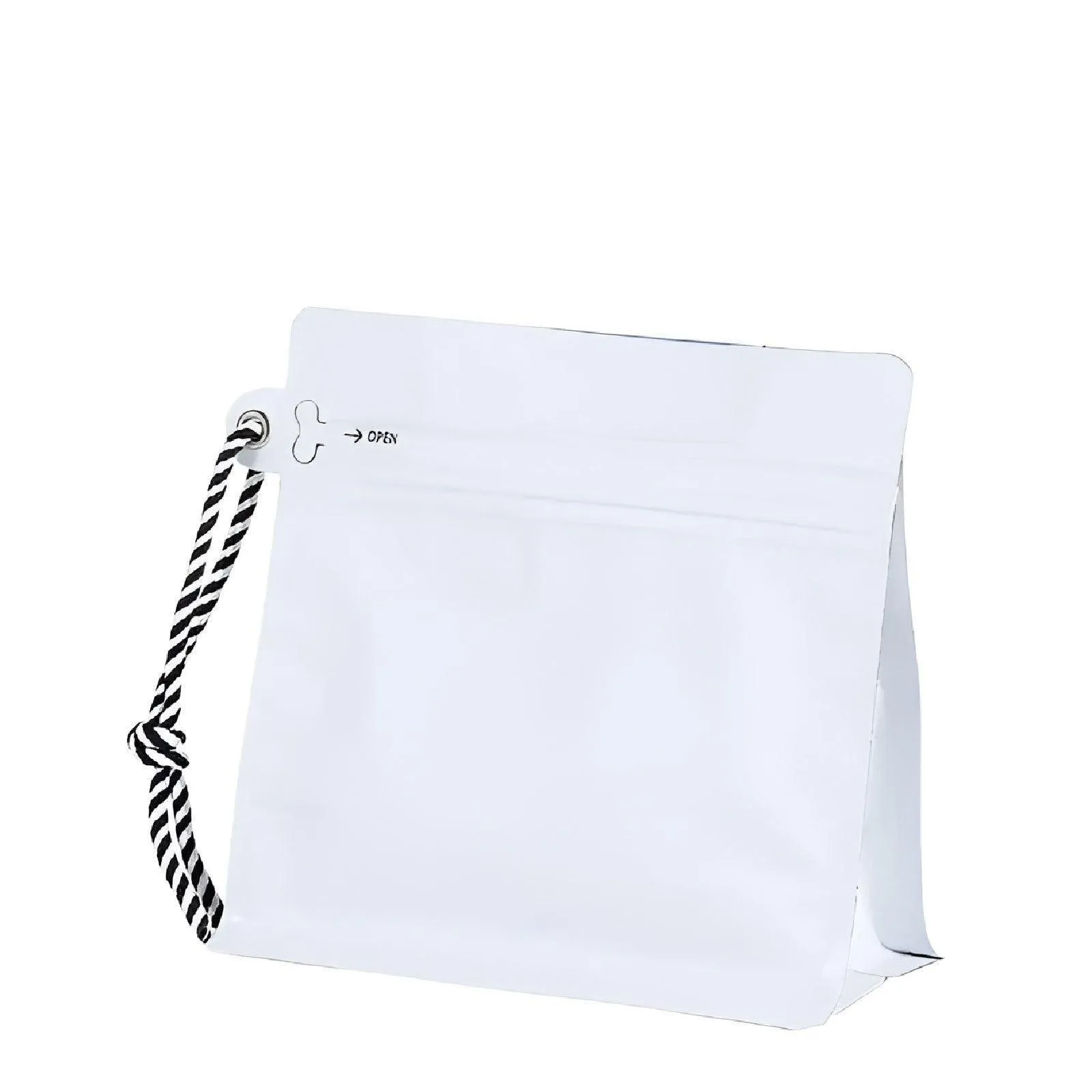 Lanyard Ziplock coffee Bag 6 Colors 20PCS