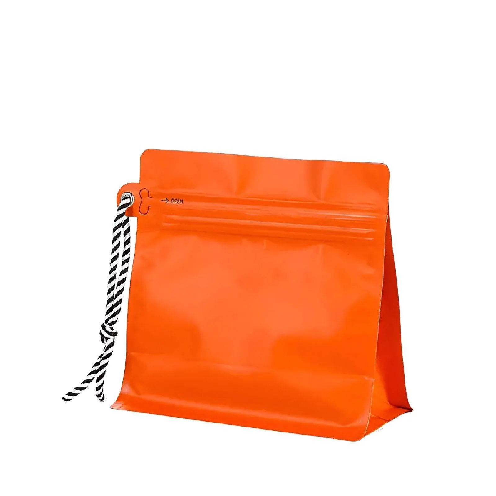 Lanyard Ziplock coffee Bag 6 Colors 20PCS