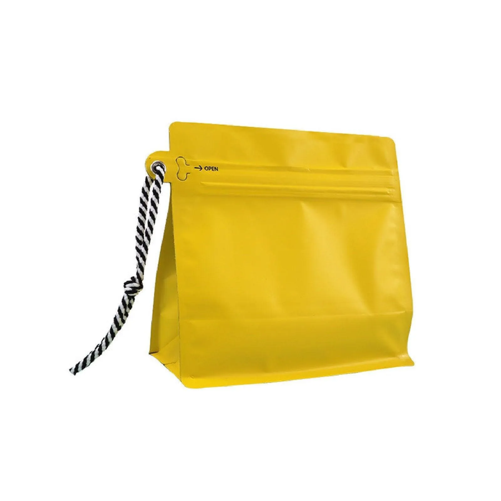 Lanyard Ziplock coffee Bag 6 Colors 20PCS