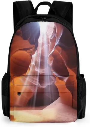 Laptop Backpack for Women Men Daypack Antelope Canyon Backpacks Computer Bag Travel Laptop Bag Casual Work Bag