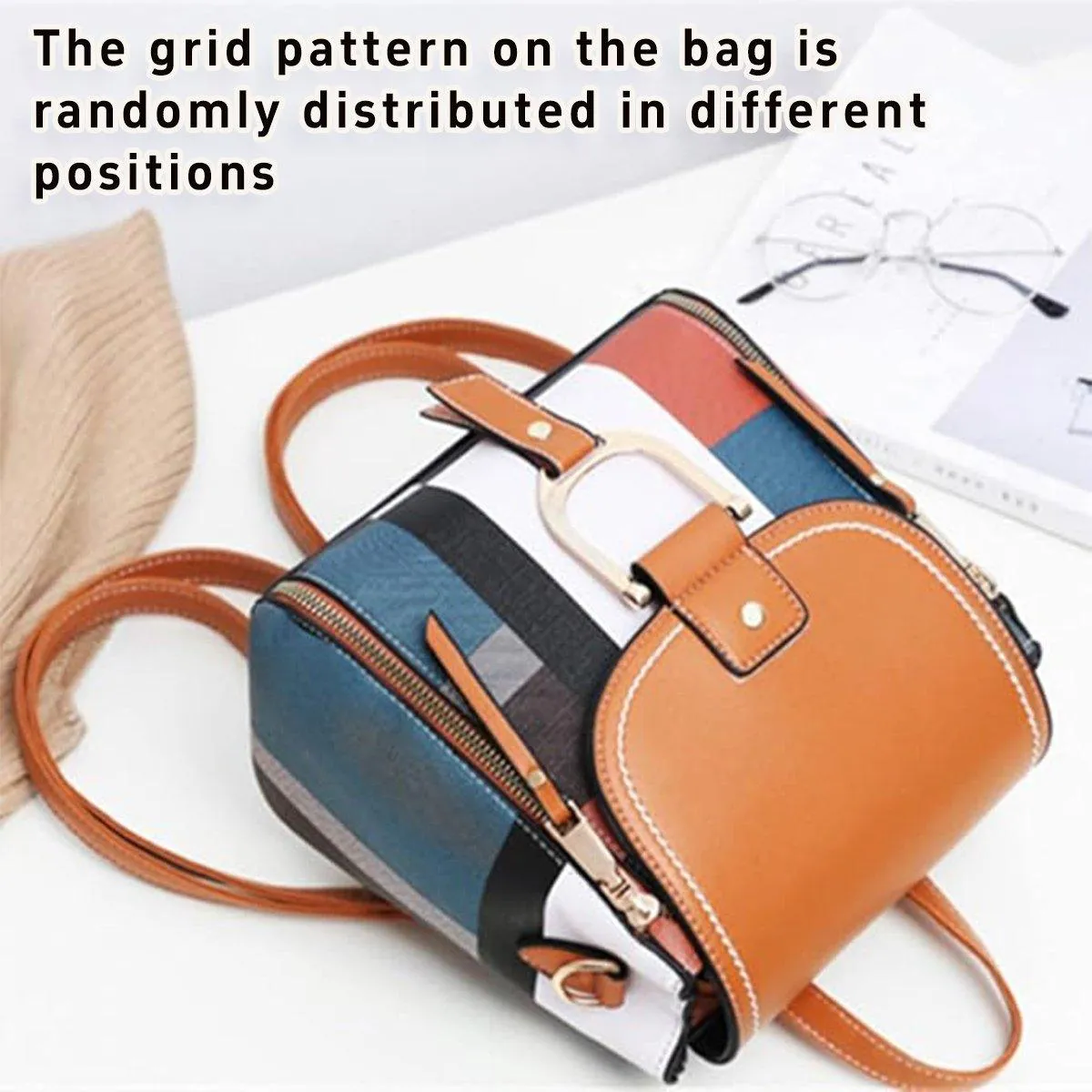 Large Capacity Shoulder Bag Backpack Casual School Bag Travel and Daily Use