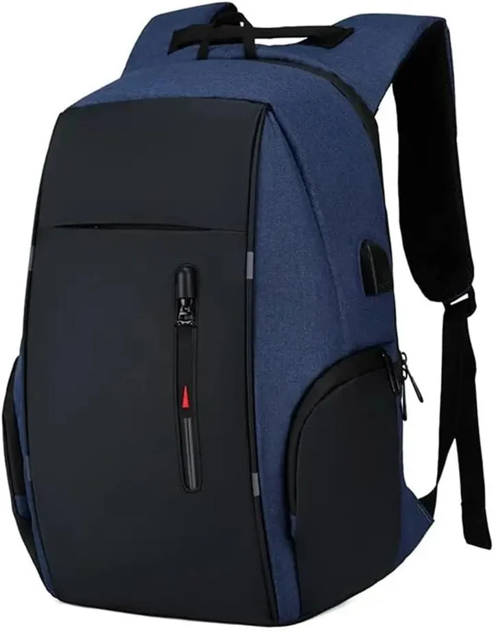 Large Capacity Waterproof Men's Business Travel Bag Computer Backpack Charging Port Travel Backpacks