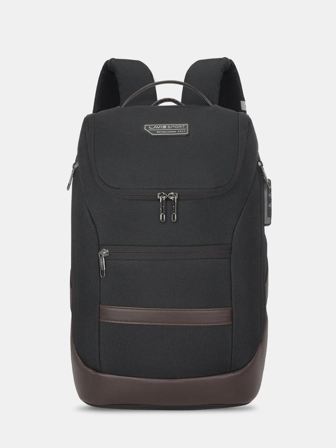 Lavie Sport Emperor 24L Anti-theft & Laptop Backpack For Men & Women - Black Colour