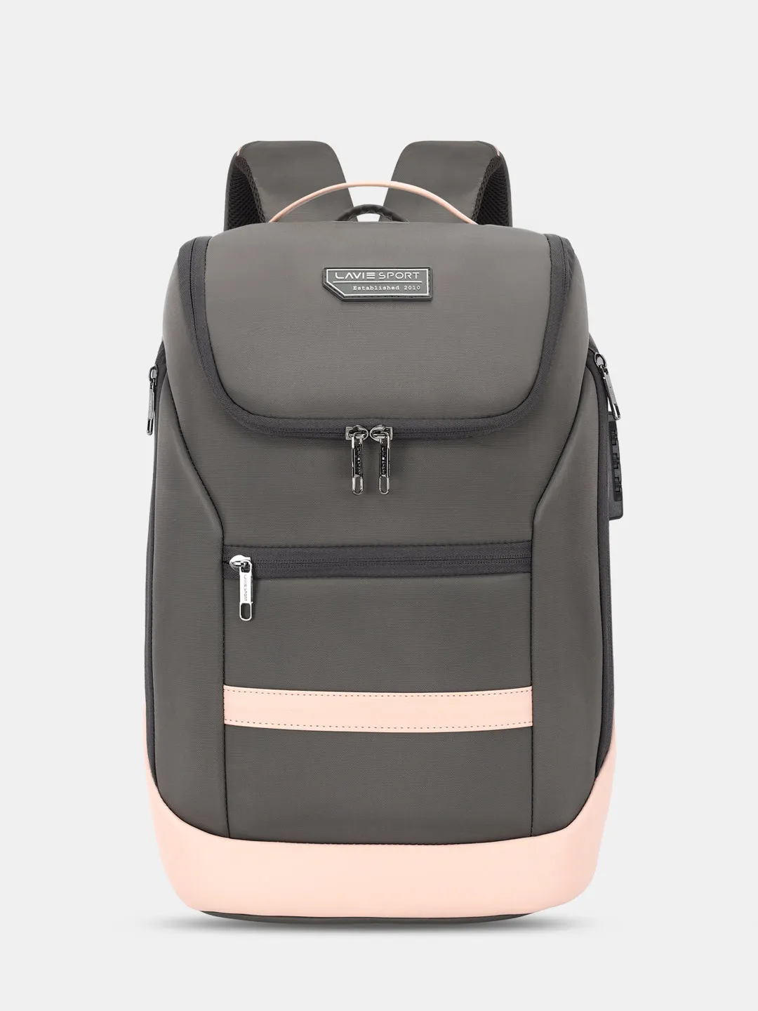 Lavie Sport Emperor 24L Anti-theft & Laptop Backpack For Men & Women - Black Colour