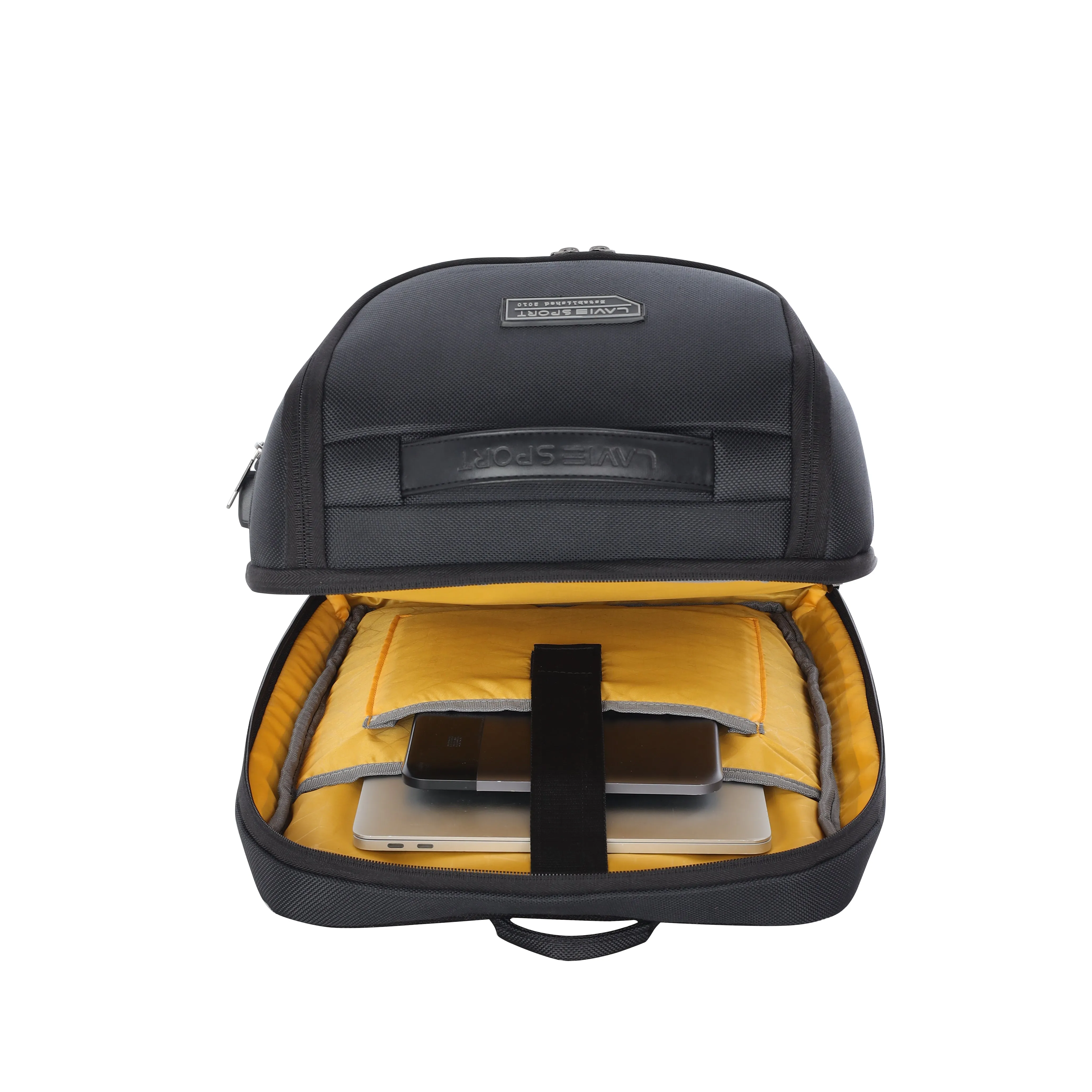 Lavie Sport Emperor 24L Anti-theft & Laptop Backpack For Men & Women - Black Colour