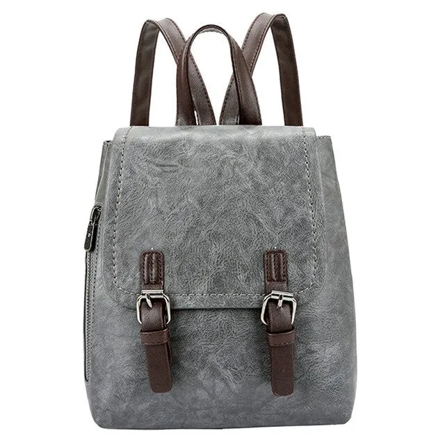 Leather Backpack For Woman (Various Colors)