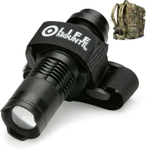 LED Wearable Tactical Light - Stay Safe and Light Your Way - for Tactical and Hunting Vests, Backpacks and More - Hands Free Wearable Light