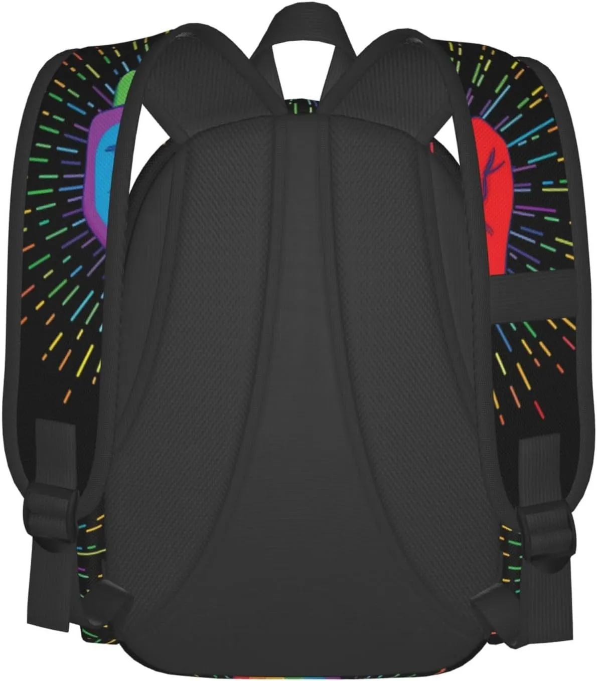 Lgbt Pride Rainbow Gay Allyship Hand Rainbow Laptop Backpack Shoulder Bag Laptop Pack Travel Backpacks Commuter Back Pack Casual Daypack Bags With Side Pockets