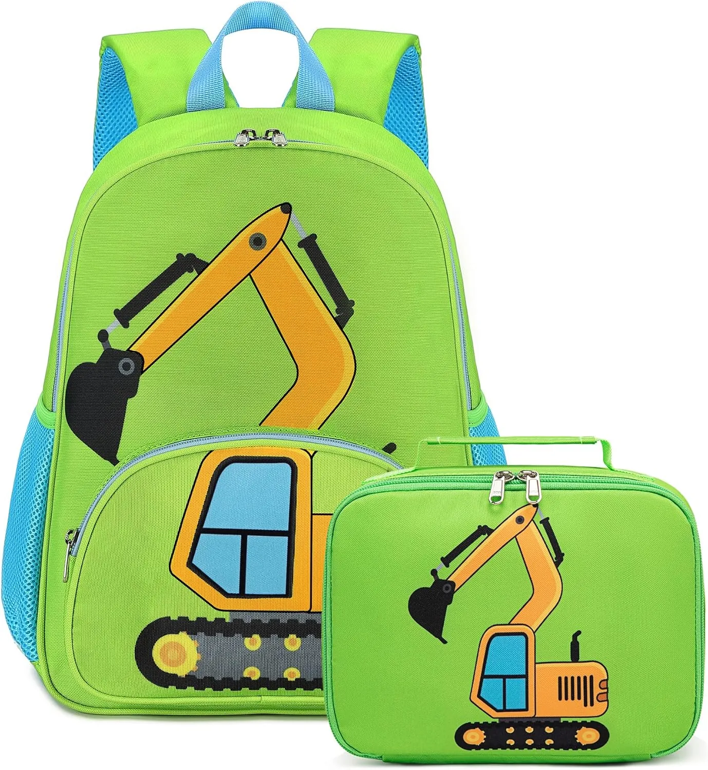 LOIDOU Backpack Boys Girls Preschool Backpacks for Kids School Bags Kindergarten BookBag Set Toddler Backpack with Lunch Box