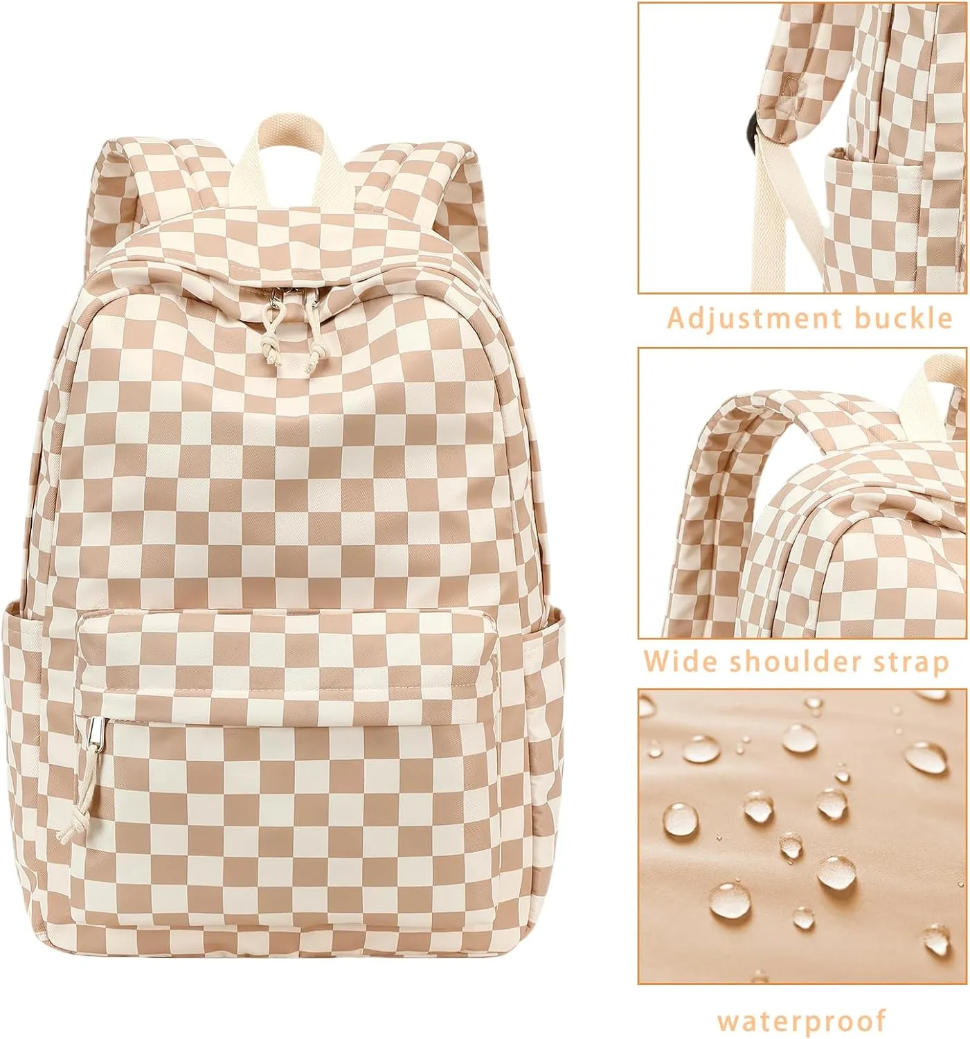 LOIDOU Backpack for Girls School Backpacks Bookbags for Elementary Middle School Women Laptop Backpacks