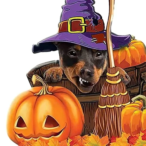 LOOM TREE® Halloween Pumpkin Halloween Decor Car Home Pendant for Table Home Cafes Style C | Parts & Accessories | Car & Truck Parts | Exterior | Exterior Door Handles