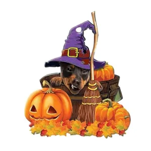 LOOM TREE® Halloween Pumpkin Halloween Decor Car Home Pendant for Table Home Cafes Style C | Parts & Accessories | Car & Truck Parts | Exterior | Exterior Door Handles