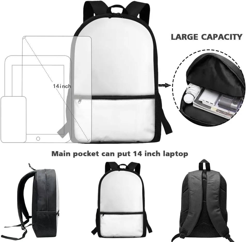 Lotusorchid Excavator Kids Backpack Cartoon for School, Kids School Bag with Lunch Bag Pencil Case, Comfy Bookbag with External Pocket, Kids 3 Pack Backpack Set for Elementary Junior School, Yellow