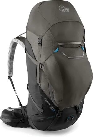 Lowe Alpine Cerro Torre Long-Distance & Remote Hiking Backpack, Cerro Torre 65:85 Liter M/L, Black/Greyhound