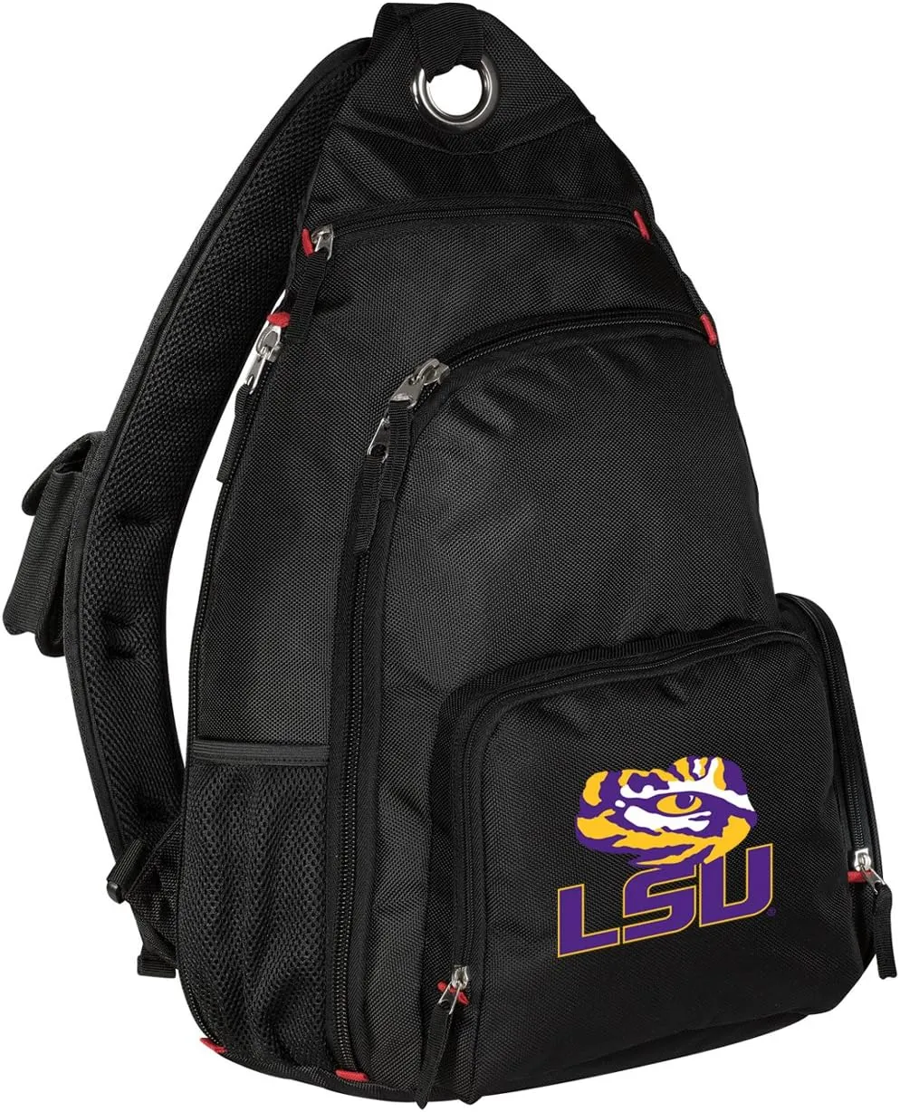 LSU Tigers Backpack Single Strap LSU Sling Backpack