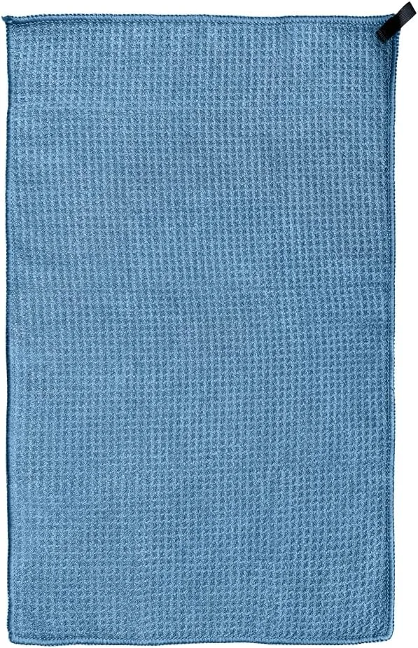 Lunatec Premium Waffle Weave Microfiber Travel Towel. Quick Drying Travel Essential Camping Towel.