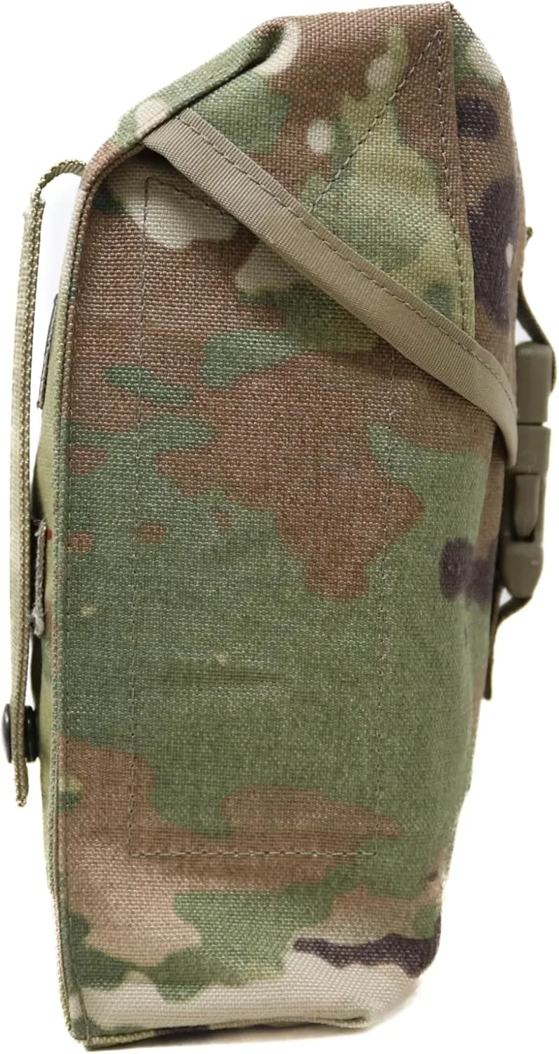 M McGuire Gear Mil-Spec US Saw Pouch, MOLLE Compatible Pouch - Made in USA