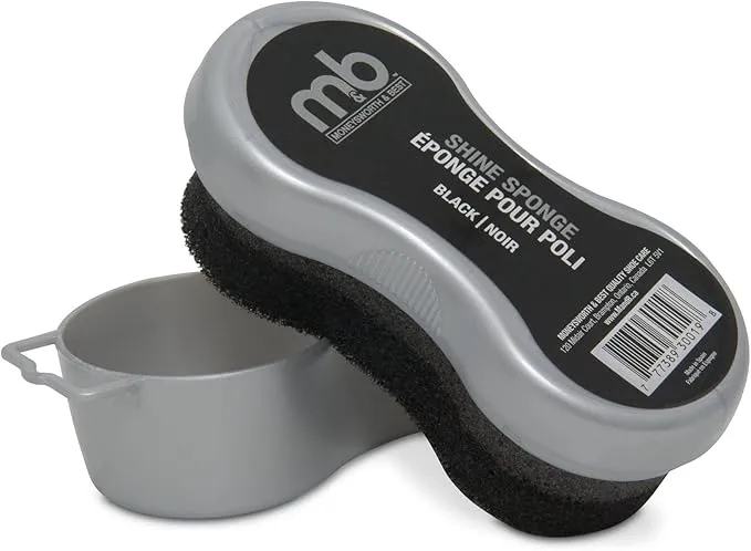 M&B Shine Sponge, Shoe Polish for Leather Footwear, Shoe Shine Sponge, Shoe Accessories